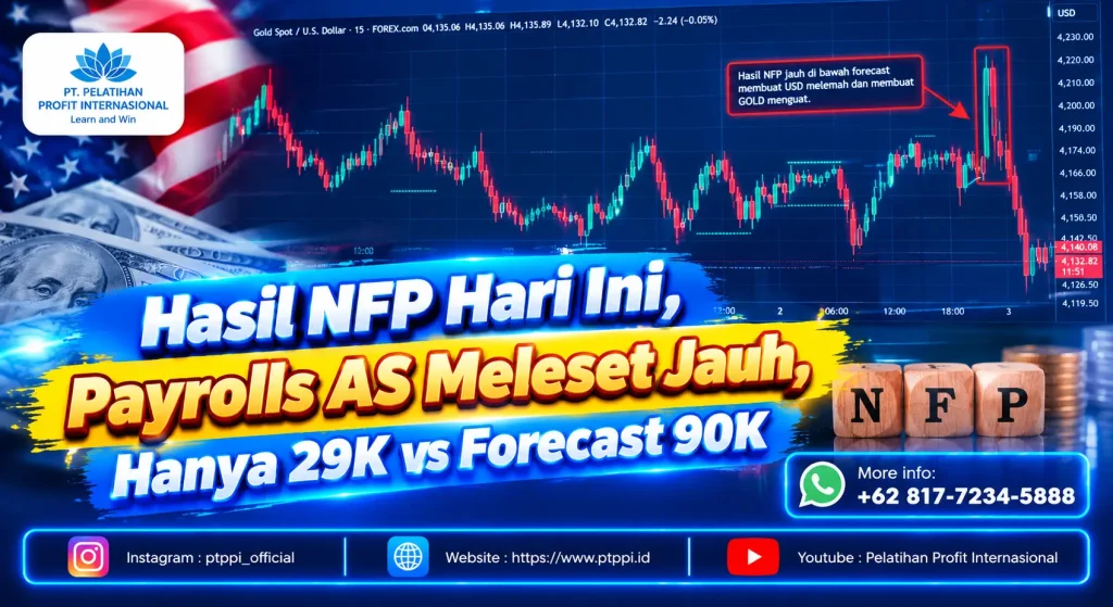 Hasil NFP Hari Ini, Payrolls AS Meleset Jauh, Hanya 29K vs Forecast 90K