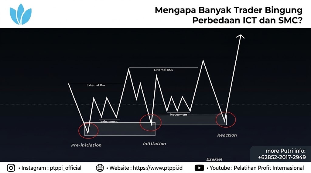 Mengapa Banyak Trader Bingung Perbedaan ICT dan SMC