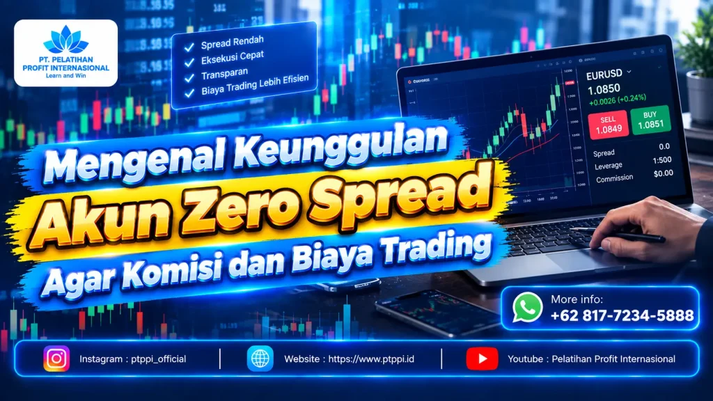 Mengenal Keunggulan Akun Zero Spread Agar Komisi dan Biaya Trading