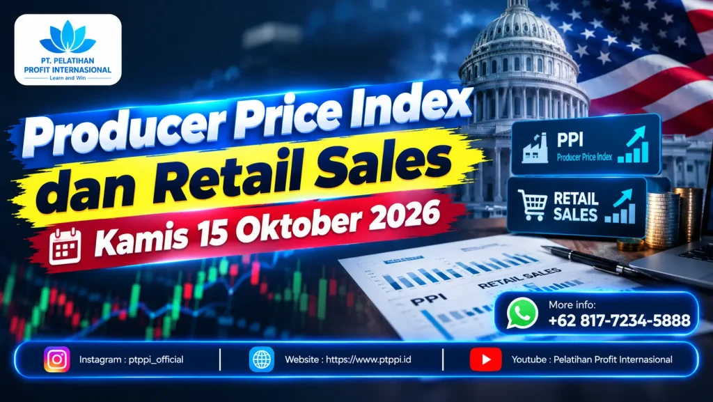 Producer Price Index dan Retail Sales Kamis 15 Oktober 2026
