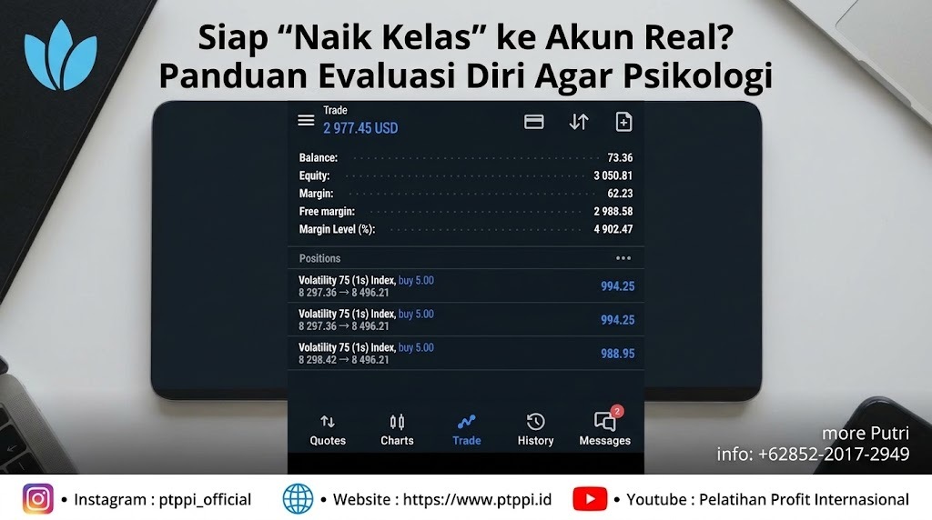 Siap Naik Kelas ke Akun Real Panduan Evaluasi Diri Agar Psikologi