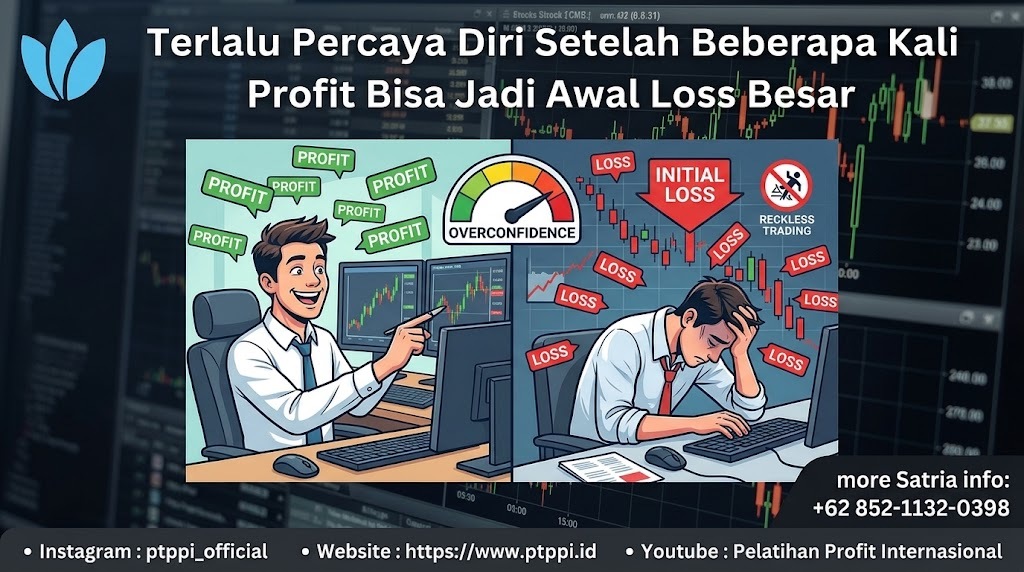 Terlalu Percaya Diri Setelah Beberapa Kali Profit Bisa Jadi Awal Loss Besar